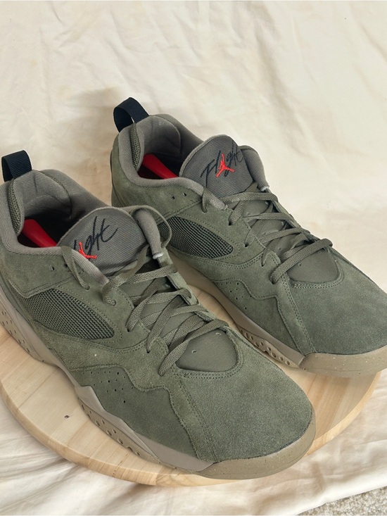 Jordan Other - Jordan Air Jordan MVP 92 Medium Olive Khaki Suede Low Top Sneakers Men’s 18